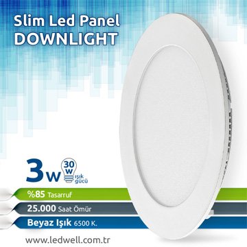3watt-siva-alti-led-panel-downlight-beyaz